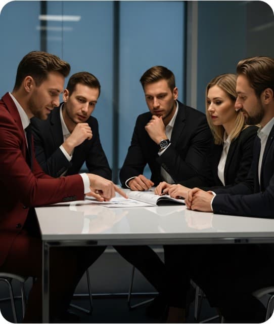 Remzo team reviewing an application